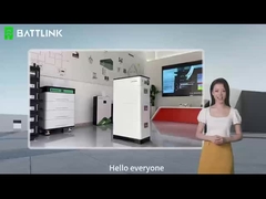 IP55 نظام تخزين الطاقة المنزلي القابل للتراص بحرية مع واجهة الاتصال Canbus/RS485